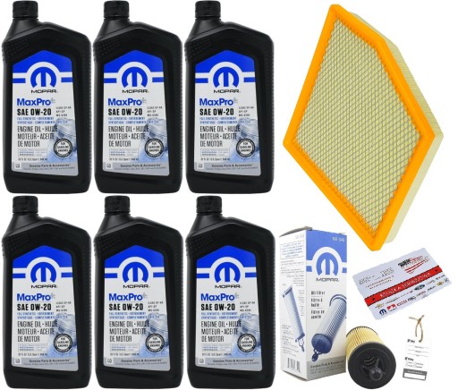 MOPAR 0W20 6L+ ФИЛЬТРЫ PACIFICA 3.6 17-19 + БЕСПЛАТНО