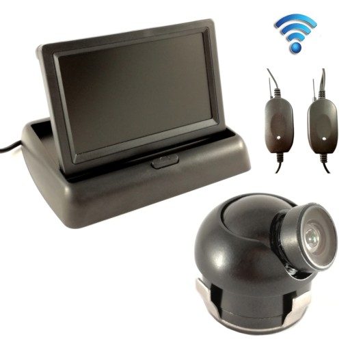 Монитор 4,3 ' камера передняя задняя беспроводной комплект