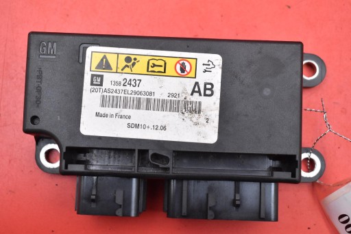 modulo SENSOR airbag airbag 13582437 OPEL MERIVA 2 II B 10-14