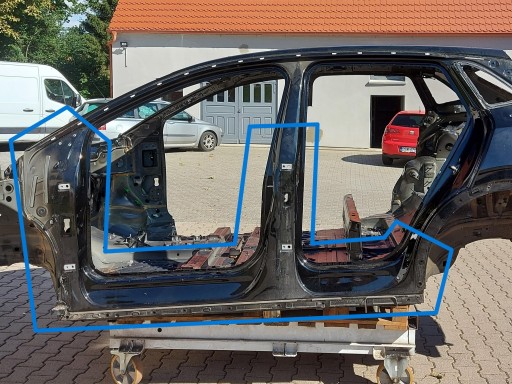 VW ID4 11A , 2024r SUV 5D pillar threshold left LC9X