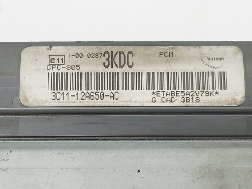 computer Centralina Motore Ford TRANSIT V 2.0 TDDI 3C11-12A650-AC 3KDC