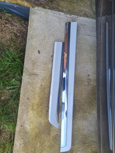 39819511 - НАКЛАДКА НА ДВЕРЬ ХРОМИРОВАННАЯ ПЕРЕДНЯЯ ЗАДНЯЯ VOLVO XC60 LIFT БЕЛЫЙ ЦВЕТ 614