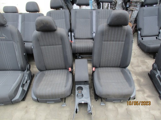KOMPLET seats VW CADDY 2K5 15-21 ROK PANDU