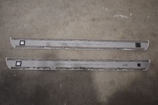IDEALNE mouldings caps threshold front front AMG KPL. MERCEDES CLA W118 1