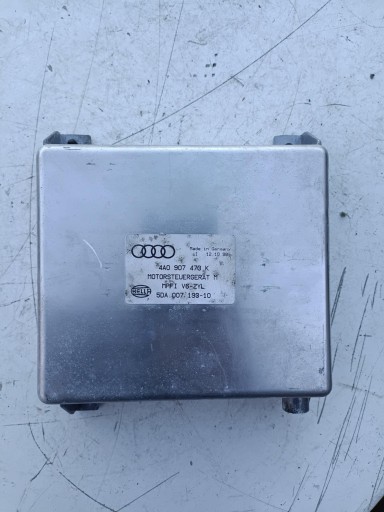 Компьютерный контроллер двигателя audi a4 b5 4a0907473k