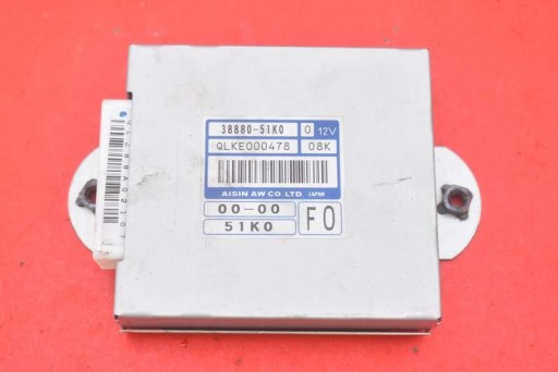 control unit gearboxes 3888-051K0 SUZUKI SPLASH 1.2 16V 86 KM 08-12