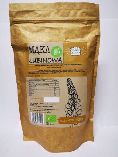 Keto Múka lupinová ekologická 500g BIO Qulinar