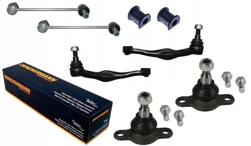 ALL5580C - Гумові з'єднувачі гумові наконечники поворотного важеля vw transporter t5 t6 передній комплект