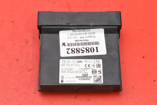 control unit module of the lights 9848049380 PEUGEOT 308 3 III P5 T10 SW 21-25