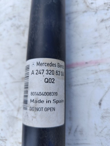 MERCEDES W247 B-KLASA shock absorber rear part right left