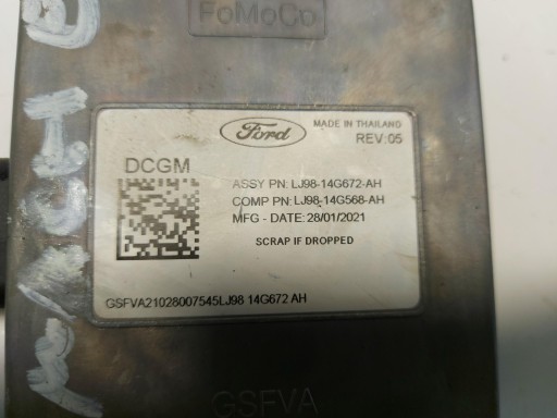 Ford Mustang Mach-E modul Bedienteil LJ98-14G568-AH