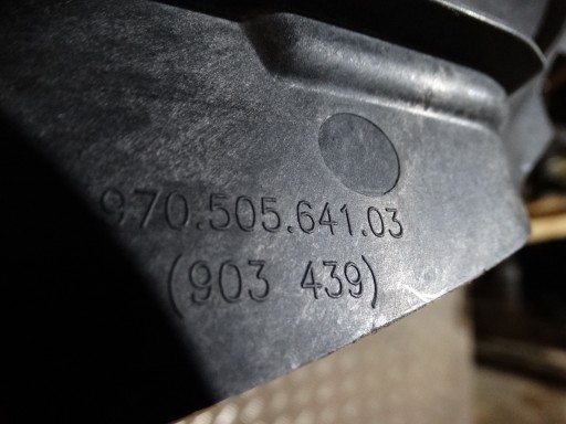 stoßstangenführung hinten PORSCHE PANAMERA 970 1