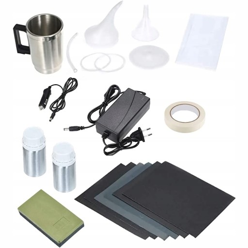 НАБІР ЧАЙНИК ДЛЯ РЕГЕНЕРАЦІЇ ЛАМПИ З РІДИНОЮ 100 МЛ ТА НАЖІЧНИМ ПАПЕРОМ