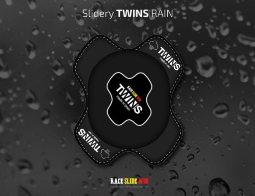 Полімерні повзунки TWINS Rain Black