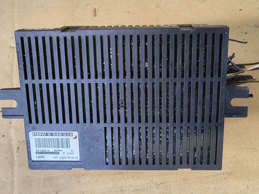 BMW 5 E60 E61 Centralina modulo luci + Spina 6948578