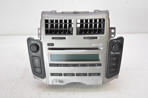 RADIO radio CD RDS MP3 86120-0D490 TOYOTA YARIS 2 II LIFT 09-12