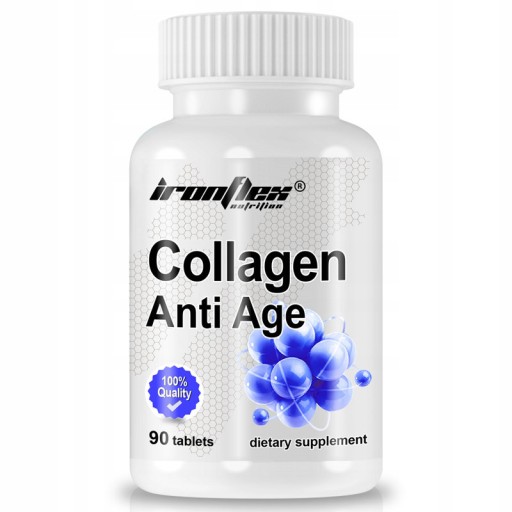 IronFlex Collagen Anti Age 90tabs KOŽA VLASY LOOK
