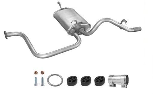 05.33 - DAEWOO MATIZ 0.8 (с 2000 г.) глушитель