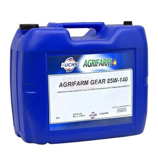 Масло трансмісійне fuchs arifarm gear 85w-140|20л