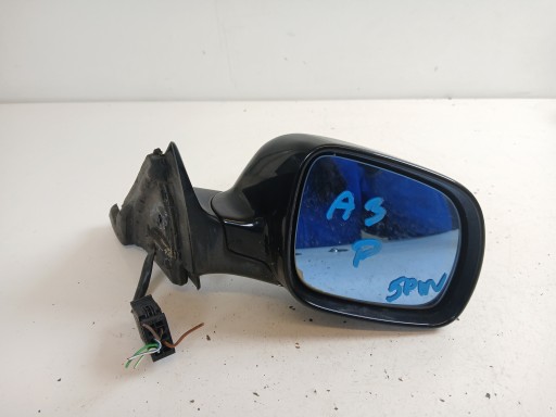 AUDI A3 8L mirror right 5 PIN black,