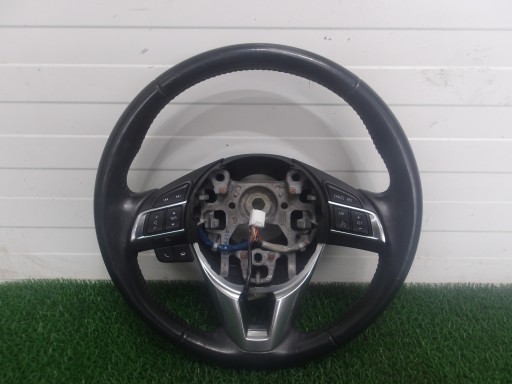 MAZDA CX-5 LIFT 15-17 steering wheel, MULTIFUNKCYJNA SKORZANA leather originál