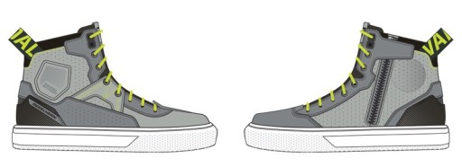 ВЗУТТЯ REBELHORN VANDAL MYSTERIOUS GREY/FLUO YELLOW 39