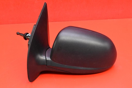 mirror left manually black, EU 87610-4P000 HYUNDAI I20 1 and PB LIFT 12-14