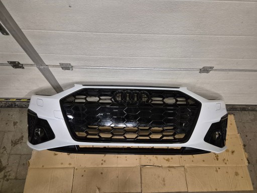 Передний бампер audi a4 b9 lift s-line 2020-2024r color ls9r 4x pdc spray