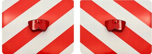 2x Габаритна дошка зі світлодіодною лампою повний комплект на батарейках