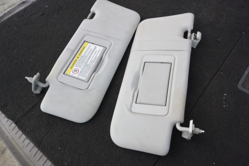 cover PRZECIWSLONECZNA visor left right grey MERCEDES GL X164 ML W164
