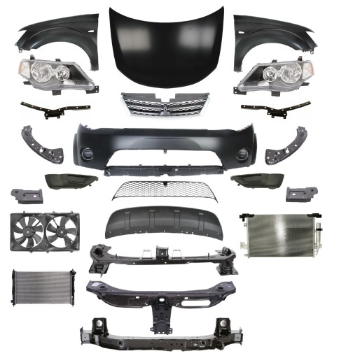 5256A611 - OUTLANDER 07-09 ПЕРЕДНИЙ КАПОТ БАМПЕР РЕМЕНЬ КРИЛО