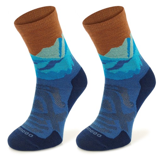 Priedušné letné termo ponožky v hornej časti 70% merino vlny 35-38