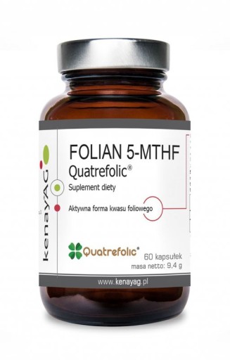 KENAY Folian 5-MTHF Quatrefolic (60 kap.)