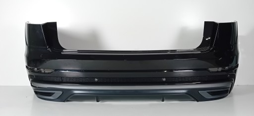 Audi q8 4m8 задній бампер s line чорний