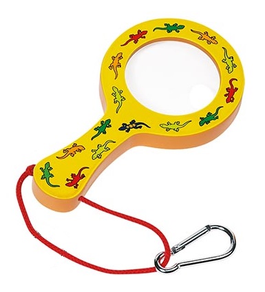 Goki дерев'яна лупа лупа детектив Ż