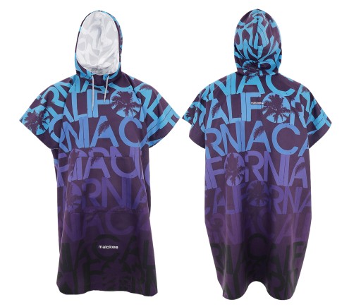 Блакитне пончо Malokee California