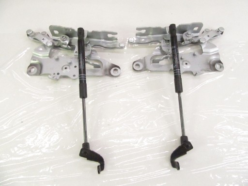 hinge bonnets right left front silowniki BMW 5 F10 F11 Komplet