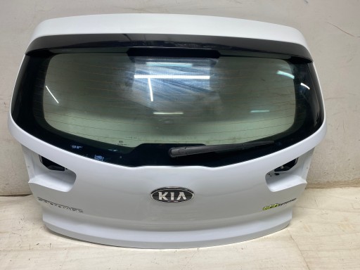 KIA SPORTAGE III trunk door cover boot rear part BIALA WD 10-15