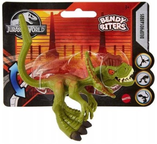 СВІТ ЮРСЬКОГО ПЕРІОДУ БЕНДІ БІТЕРС ФІГУРА ДИЛОФОЗАВРА