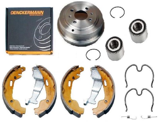 БАРАБАНИ ЩЕЛЕПИ ПРУЖИННІ ПІДШИПНИКИ OPEL AGILA-ABS