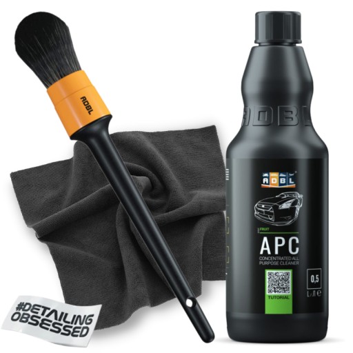 Набор кистей ADBL DETAILING BRUSH 12 + APC