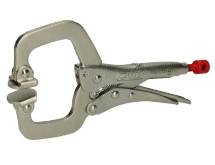 ЗАХВАТНЫЕ ПЛОСКОГУБЦЫ С СВАРОЧНОЙ ПРЯЖКОЙ