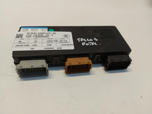 Tesla Model S LIFT Module Unité de contrôle Siège 1454068-00-a