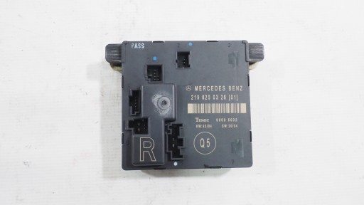 Mercedes CLS W219 module control unit door right rear part 2198200326
