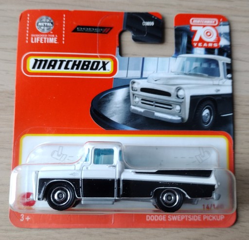 MATCHBOX 70 years - Dodge Sweptside Pickup