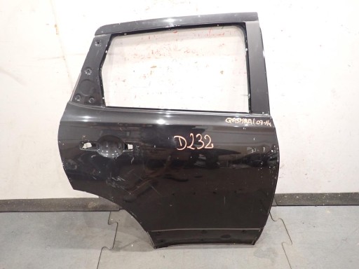 door rear part rear. right NISSAN QASHQAI J10 2007-2014