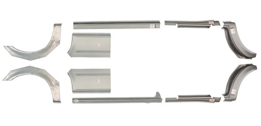 3247 - TRANSIT 00-14 ДЛИННЫЙ ПОРОГ РЕМОНТ АРКИ КОЛЕСА KPL