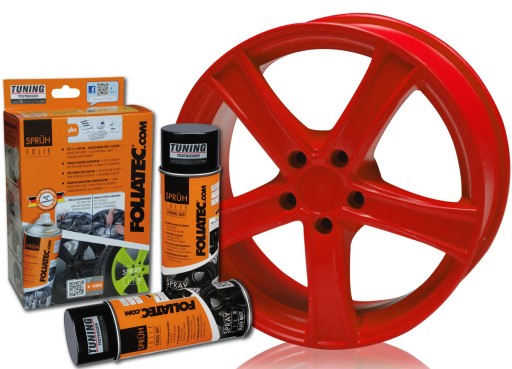 Спрей-фольга FOLIATEC (діп) 800 мл, колір глянцевий червоний