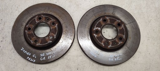 discs brake front Opel Zafira C 2,0 CDTI