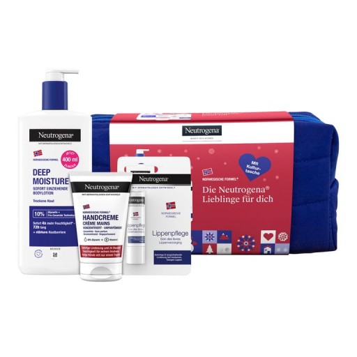 Neutrogena Zestaw upominkowy krem do rąk balsam do ciała balsam do ust